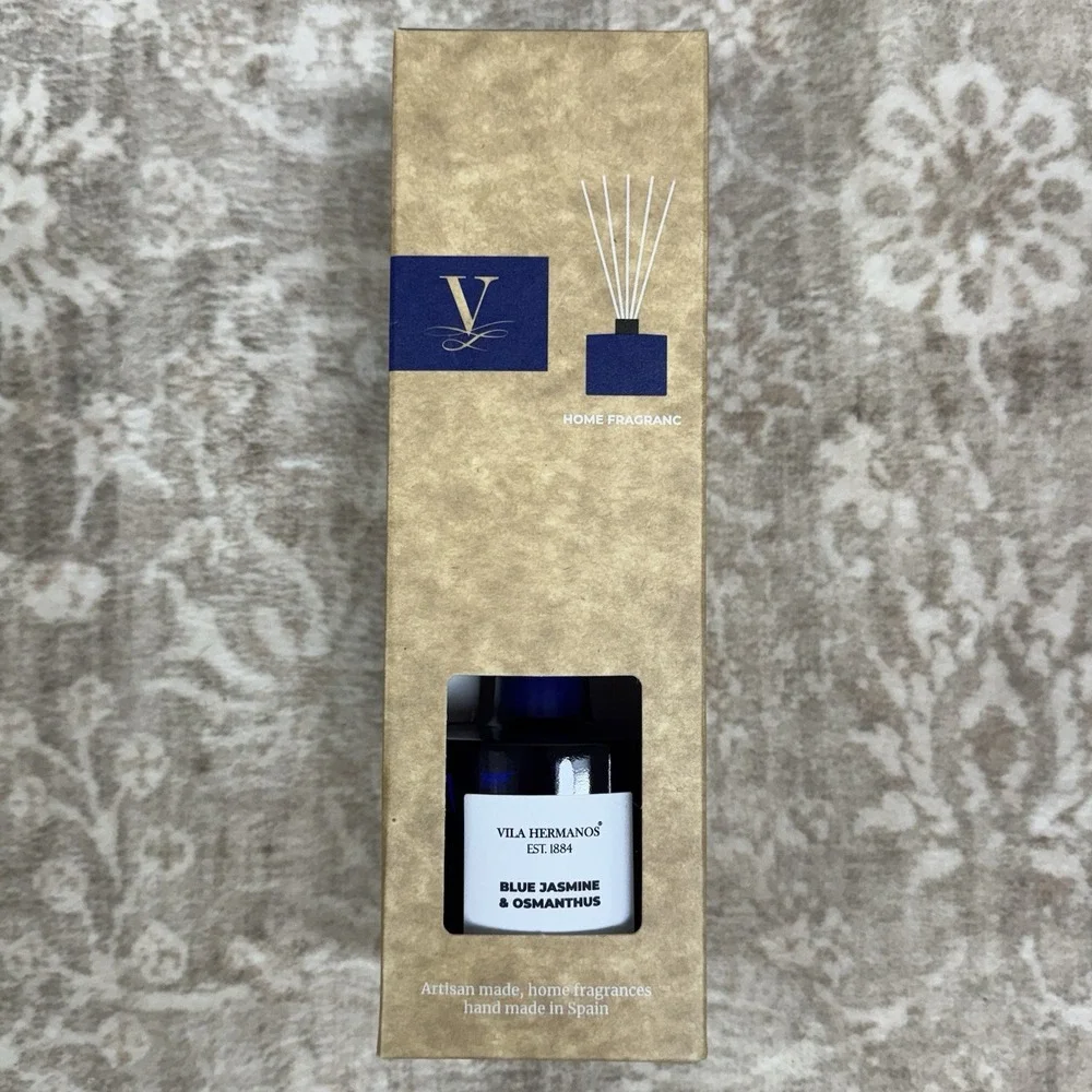 Vila Hermanos Blue Jasmine Osmanthus REED DIFFUSER 3.38oz Discontinued Scent